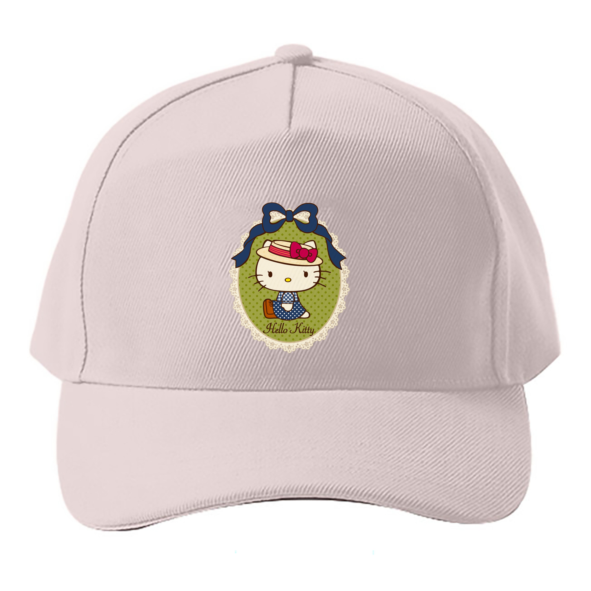 （画像用） Hello Kitty ハローキティ ベースボールキャップ 綿100％ 男女兼用 帽子 スポーツ